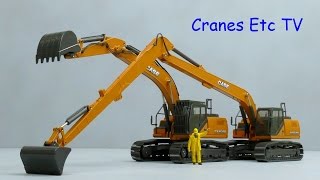 Conrad Case CX250D Excavators by Cranes Etc TV [upl. by Adgam273]