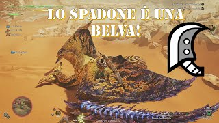 SPADA E SCUDO NO MA SPADONE SI REY DAU VENDETTA MONSTER HUNTER WILDS DEMO monsterhunterwilds [upl. by Ealasaid404]