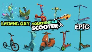 Touchgrind Scooter  More EPIC amp LEGENDARY Scooter Unlocked Gameplay Part 2 [upl. by Getraer]