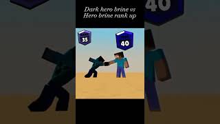 Dark Herobrine vs Real Herobrine Clash of Legendsquot [upl. by Shirah19]