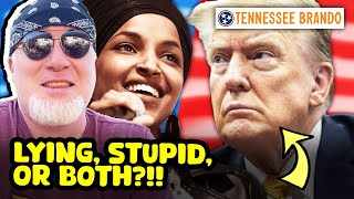 Trump Gets TORCHED By Ilhan Omar After BRAZEN Lie [upl. by Oppen652]