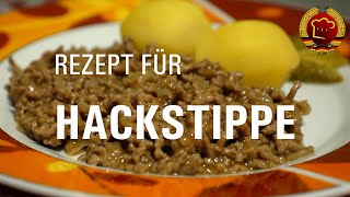 Super einfaches und schnelles Gehacktesstippe Rezept aus der DDR das schmeckt und satt macht [upl. by Alekram368]