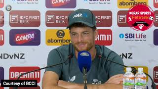 Mitchell Santner Press Conference  IND vs NZ [upl. by Sukin]