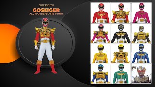 Goseiger all Rangers And Forms [upl. by Klina]