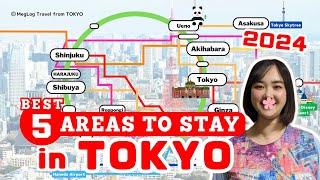 Revealing Tokyos 5 BEST Areas to Stay Booking Tips Included from Local Travel Guide [upl. by Enrev]