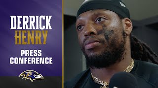 Derrick Henry Calls Lamar Jackson the GOAT  Baltimore Ravens [upl. by Edbert]