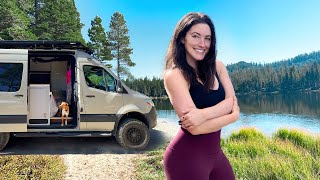 Living in a 4x4 Van  Lake Tahoe CA [upl. by Salomone]