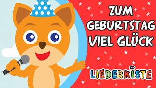 Zum Geburtstag viel Glück  Happy Birthday to You  Liederkiste [upl. by Ahsina]