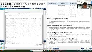 641 Packet Tracer  Implement Etherchannel [upl. by Harden257]