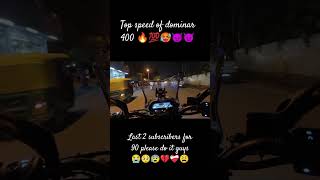 Dominar 400 top speed 160 👿😈🔥💯🥵 superbike automobile motovlog dominar400 topspeed [upl. by Armond]