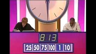 Countdown Amazing Calculation 813  Carol Vorderman [upl. by Karney]