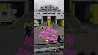 Dieppe Ferry Port by Motorhome shorts van automobile campervans camper travel motorhome fiat [upl. by Lian]