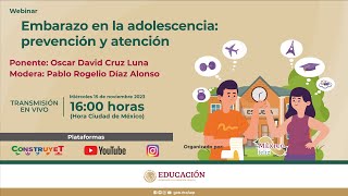 Embarazo en la adolescencia prevencion y atención [upl. by Latricia]