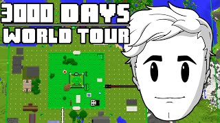 3000 Days  Hardcore Minecraft World Tour [upl. by Amle]