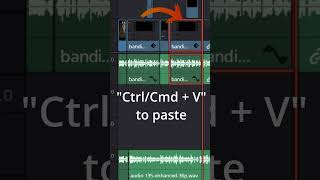 Copy amp PASTE into ANY Track  DaVinci Resolve [upl. by Akinimod]