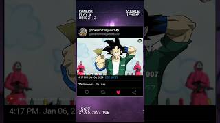 subscribe edit anime squid Game Z Goku vs vegeta drongon ball phonk subscribe shortvideo e [upl. by Magdalen]