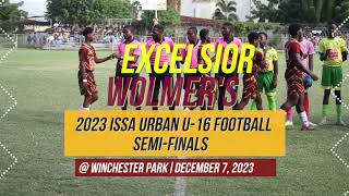 EXCELSIOR v WOLMERS U 16 SEMIS Highlights [upl. by Enihpesoj201]