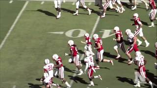 Jack Hoffman with a 69 yard touchdown in the 2013 Nebraska Spring Game [upl. by Eirallih]