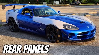 Rear Panels Mounted Short Showcase  Widebody Viper Pt12 [upl. by Melone]