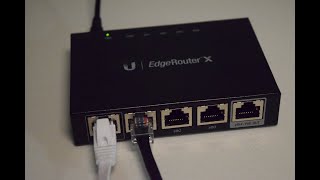 Ubiquiti EdgeRouter X unboxing first impressions amp configuration [upl. by Nessie]