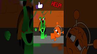 👍 LIKE TO SAVE OREN FROM HORROR VINERIA INCREDIBOX SPRUNKI Cartoon Animation shorts [upl. by Reynolds]