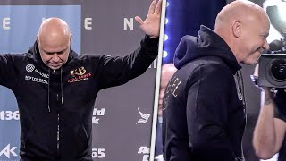 Dominic Ingle BOOED OFF STAGE by AMIR KHAN FANS when testing weighing scales  Khan vs Brook [upl. by Ednutey]