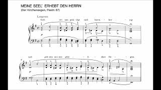 Liszt quotMeine Seel erhebt den Herrnquot [upl. by Chatterjee]