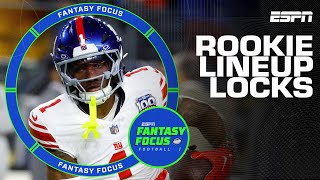 Must Have Rookies for 2024 and Beyond 🔥  Fantasy Focus 🏈 [upl. by Teddy]