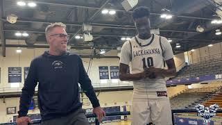 Lackawanna College Mens Basketball Media Day 2024  Noah McIntosh [upl. by Peta]