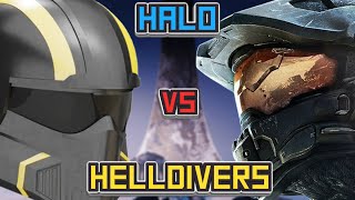 Helldivers VS Spartans Who Would Win [upl. by Castro]