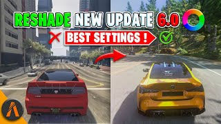 How To Install Reshade 60  Reshade New Update v600  Best Reshade Settings For Graphics  FiveM [upl. by Yehus]