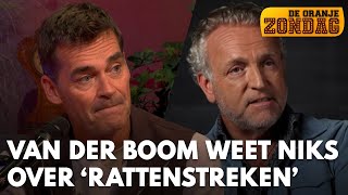 Jeroen van der Boom zegt niets te weten van rattenstreken bij Toppers  DE ORANJEZONDAG [upl. by Farkas]