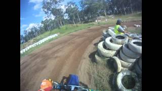 Cessnock MX Track BHJMTC DirtX 1st Round 3rd Race [upl. by Egarton]