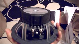 Rainbow SL W6 Pro 65quot Midbass Unboxing [upl. by Anelrahc]