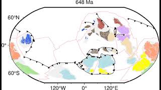 18 Billion Years of Plate Tectonics [upl. by Franckot363]