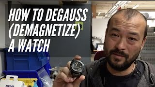 How to Degauss Demagnetize an Automatic Watch [upl. by Dirrej]