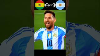 Argentina vs Bolivia 🥶🔥Messi Hattrack Full Match Highlights football shorts trending viral [upl. by Boyd]