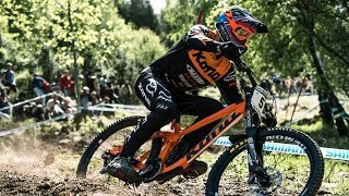 Raw MTB Practice Highlights from Lourdes  UCI Mountain Bike World Cup 2017 [upl. by Aretina]