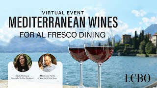 Mediterranean Wines for Al Fresco Dining [upl. by Aennaej]