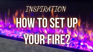 HOW TO SET UP YOUR ELECTRIC FIRE [upl. by Adym620]