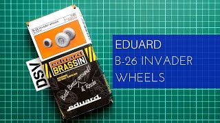 Eduard 148 B26 Invader Wheels 648534 Review [upl. by Eelaras3]