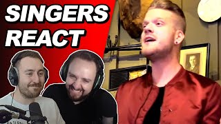 Singers React to Pentatonix  Misbehavin Live  Reaction [upl. by Worth]