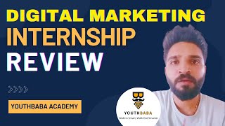 Digital Marketing Internship Review by Natwar  YouthBaba Academy Internship  Tarun Garg [upl. by Watanabe]