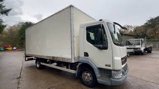 daf lf45 150 box mx07 ahu video [upl. by Ocer]