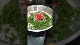 Palak Paratha  chatpta  tasty  youtubeshorts  viralshorts  paratha [upl. by Klotz]