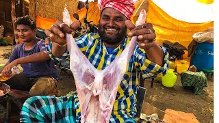 Village Style Qureshi Sheek Kebab  Arabic Style Seekh Kebab  Street Food [upl. by Notluf]