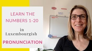 Learn the Luxembourgish numbers 0  20 [upl. by Dnomhcir]