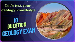 10 question geology exam [upl. by Femmine]