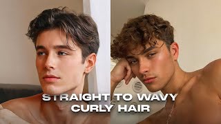 Straight to WavyCurly Hair No BS Guide [upl. by Ginsberg]