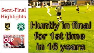 2nd Semi final of the Evening Express Aberdeenshire Shield 202425  Huntly v Buckie Thistle [upl. by Gahl]